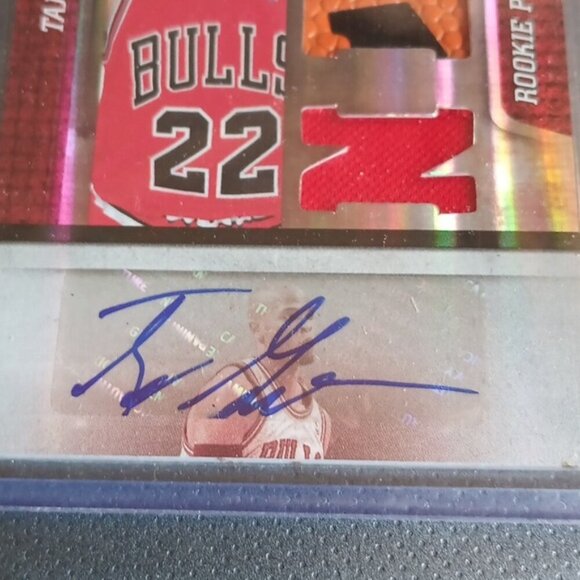Take Gibson 2009 Rookie Material Autograph Chicago Bulls NBA - Picture 2 of 4